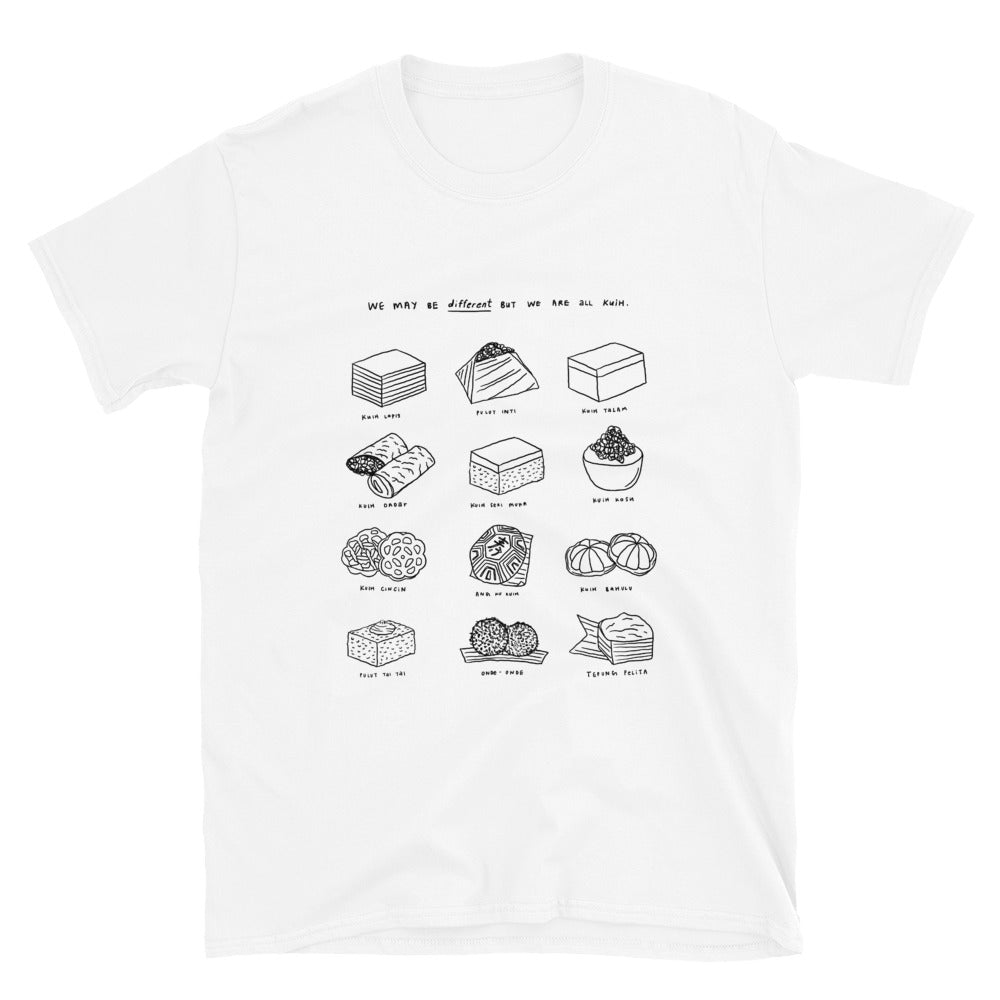 We are different but we are all Kuih - Black and White